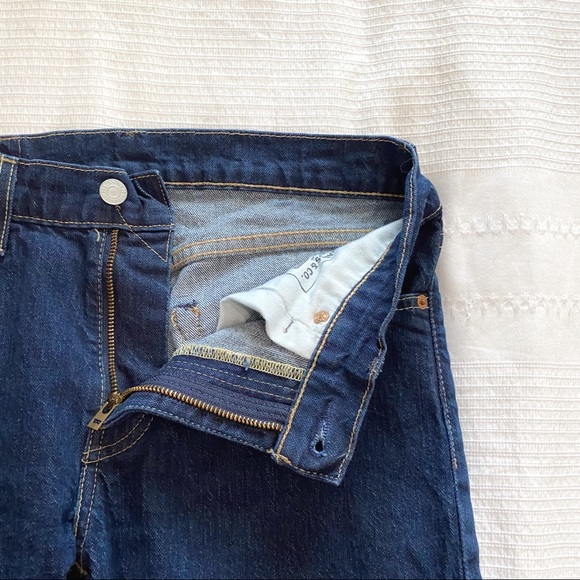 RARE LEVI'S STRAUSS 512 VINTAGE 90'S DARK WASH HIGH WAISTED SKINNY DENIM JEANS - Picture 7 of 12